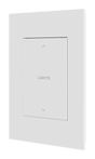 Crestron HZ2-AUX-W ENGRAVED – Horizon 2 Multiway Remote, White, Custom Engraved Crestron