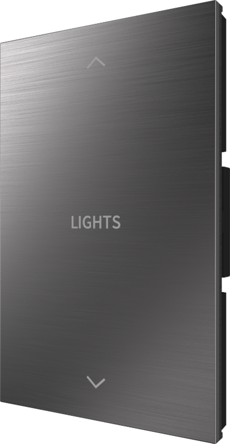 Crestron HZ2-BTNS-6-DRK-NKL – Horizon 2 Button Assembly, Style 6, Engraved, Dark Nickel Lighting Controls Crestron