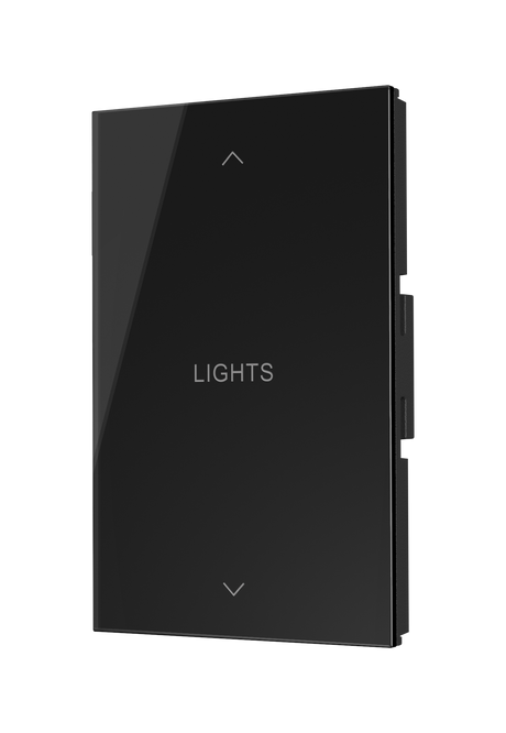 Crestron HZ2-BTNS-6-GLASS-B ENGRAVED – Horizon 2 Button Set Style 6, Glass Black, Custom Engraved Lighting Controls Crestron