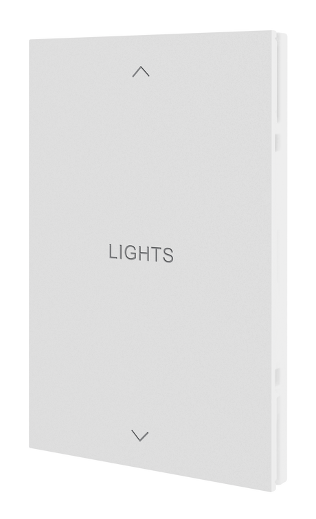 Crestron HZ2-BTNS-6-W ENGRAVED – Horizon 2 Button Set Style 6, White, Custom Engraved Lighting Controls Crestron