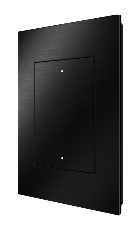 Crestron HZ2-DIMUEX-BR-BLK – Horizon 2 Universal Phase Dimmer, infiNET EX, Brushed Black, Engraved Lighting Controls Crestron