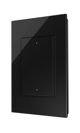 Crestron HZ2-DIMEX-GLASS-B – Horizon 2 In-Wall Forward-Phase Dimmer, infiNET EX, 120VAC, Black Glass Crestron