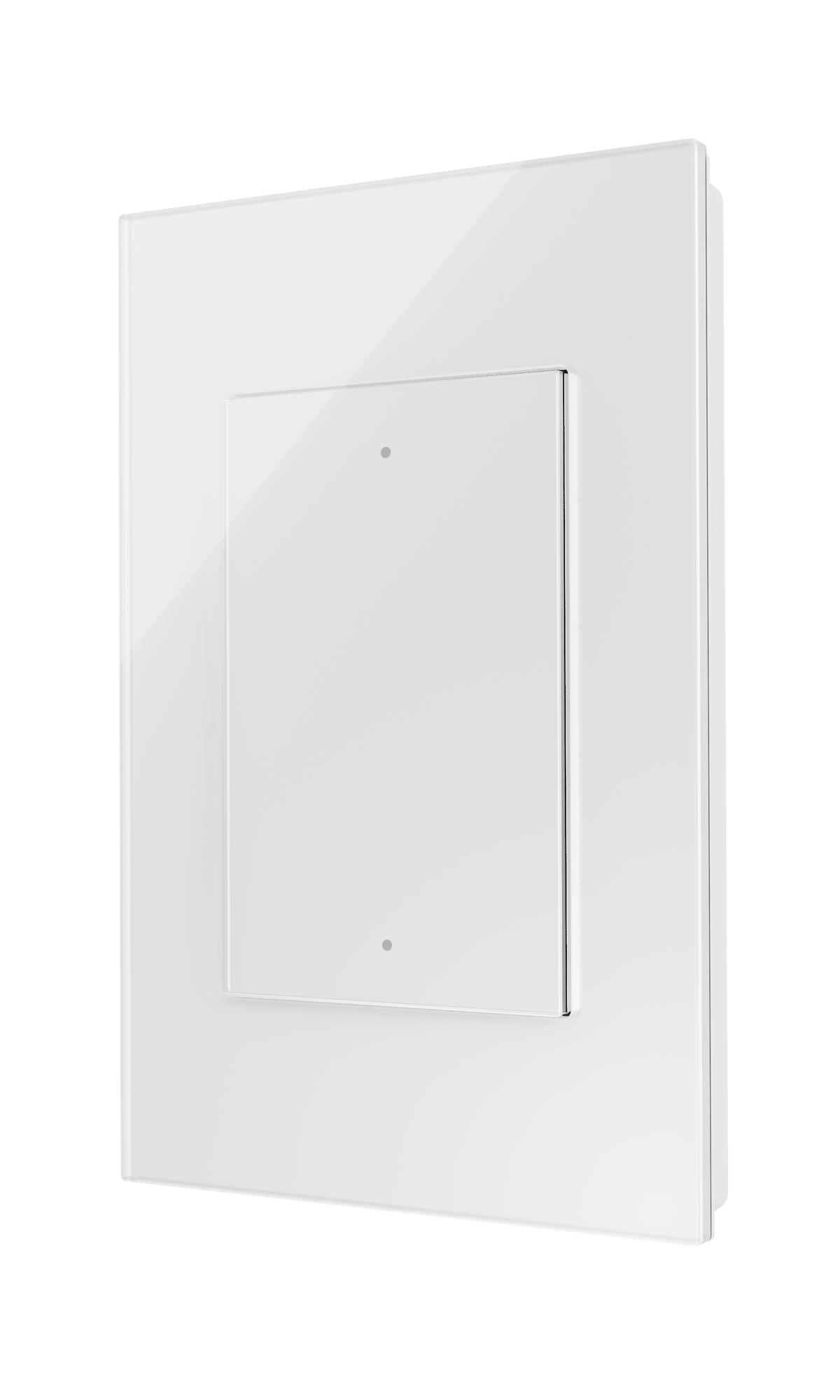 Crestron HZ2-DIMLVEX-GLASS-W – In-Wall 0-10V Dimmer, infiNET EX, 120 VAC, White Glass Lighting Controls Crestron