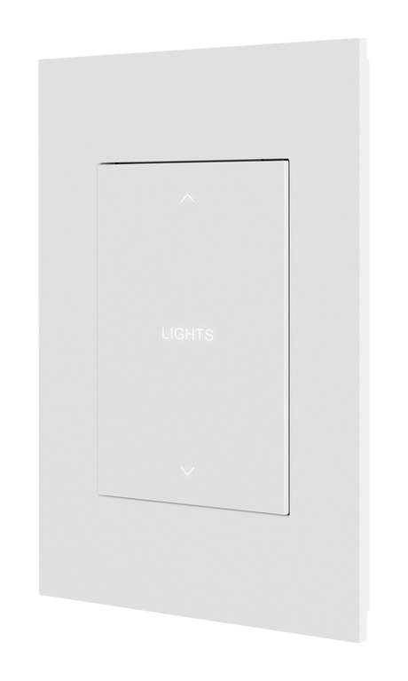 Crestron HZ2-DIMUEX-W – Horizon 2 Universal Dimmer, infiNET EX, White, Engraved Remote Control Panels Crestron