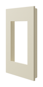 Crestron HZ2-FP-G1-A – Horizon 2 1-Gang Faceplate, Almond Crestron