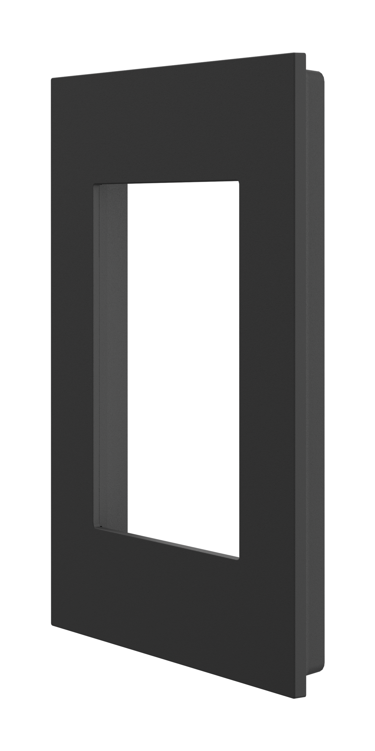 Crestron HZ2-FP-G1-B – Horizon 2 Faceplate, 1-Gang, Black Lighting Controls Crestron