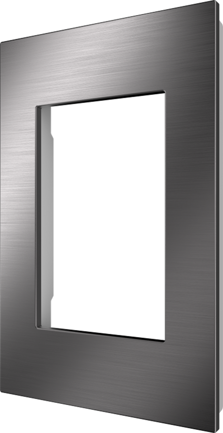 Crestron HZ2-FP-G1-W-DRK-NKL – Horizon 2 Faceplate, 1-Gang, Dark Nickel Lighting Controls Crestron