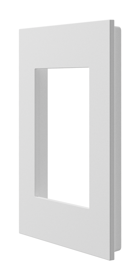 Crestron HZ2-FP-G1-W – Horizon 2 1-Gang Faceplate, White Accessories Crestron