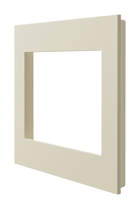 Crestron HZ2-FP-G2-A – Horizon 2 2-Gang Faceplate, Almond Accessories Crestron