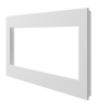 Crestron HZ2-FP-G4-W – Horizon 2 4-Gang Faceplate, White Crestron