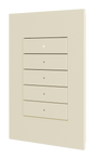 Crestron HZ2-KPCN-A – Horizon 2 In-Wall Keypad, Cresnet, Standard Engraved, Almond Crestron