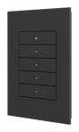 Crestron HZ2-KPCN-B – Horizon 2 Cresnet In-Wall Keypad, Black, Standard Engraved Crestron