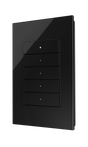 Crestron HZ2-KPCN-GLASS-B – Horizon 2 Keypad with Cresnet Communications, Black Glass Crestron
