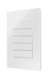 Crestron HZ2-KPCN-GLASS-B – Horizon 2 Cresnet Keypad, Black Glass, Engraved Crestron