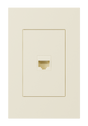 Crestron HZ2A-KEY1-A – Horizon 2 Keystone Plate, 1-Position, Almond Crestron