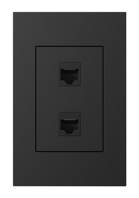 Crestron HZ2A-KEY2-B – Horizon 2 Keystone Plate, 2-Position, Black Lighting Controls Crestron