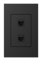 Crestron HZ2A-KEY2-B – Horizon 2 Keystone Plate, 2-Position, Black Crestron