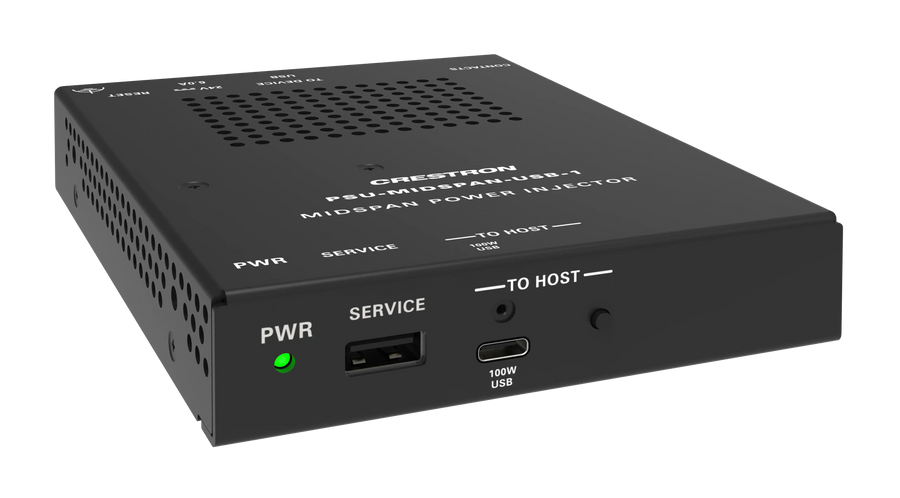 Usb Injector Crestron PSU-MIDSPAN-USB-1-C KIT USB-C Injector – Creation Networks
