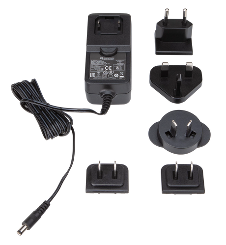 Crestron PW-2412WU – Wall Mount Power Pack, 24VDC, 1.25A, 2.1mm, Universal Crestron