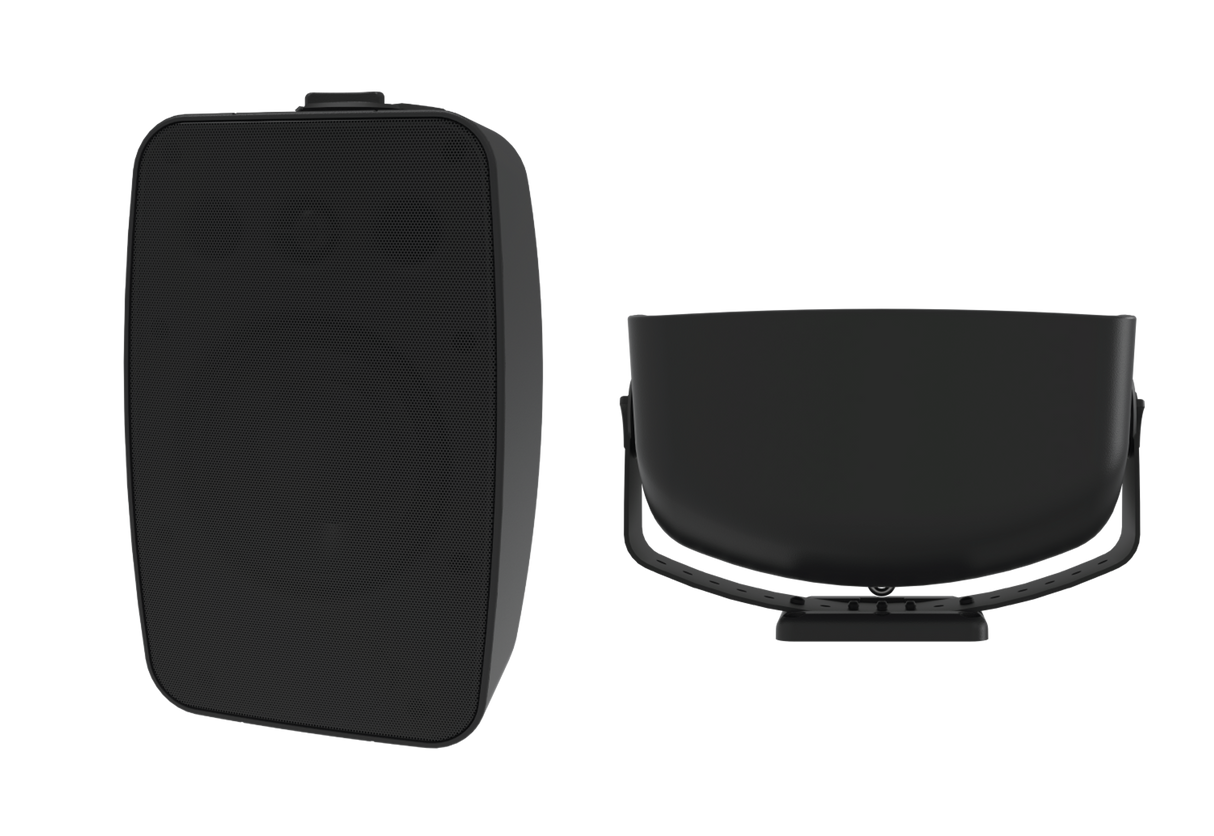 Crestron Saros SMT8T-AW-B-T – 8 in. All-Weather Surface Mount Speaker Speaker Systems Crestron
