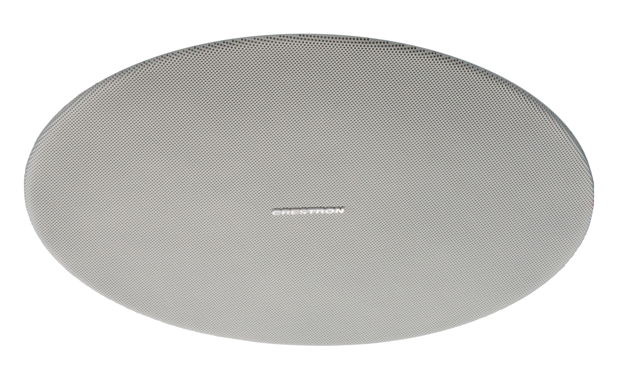 Crestron SPKA-GRILLE-IC810-W – Round Grilles for Saros 8 in. In-Ceiling Speakers, White, 10 Pack Speaker Systems Crestron