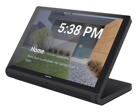 Crestron TS-1070R-B – 10.1 in. Tabletop Touch Screen, Crestron Home OS, Black Crestron