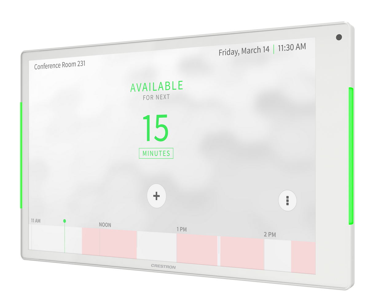 Crestron TSS-1080-W – 10.1 in. Room Scheduling Touch Screen, White Crestron