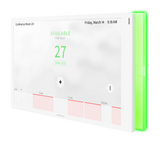 Crestron TSW-1070-LB-W-S – 10.1 In. Touch Screen with Light Bar, White Smooth Crestron
