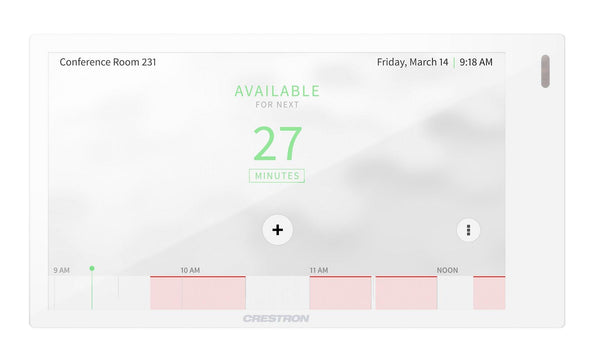 Crestron TSW-570-W-S 5 in. Wall Mount Touch Screen, White Smooth
