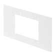 Crestron TSW-770-FP-W-S – TSW-770 Touch Screen Face Plate, White Smooth Crestron