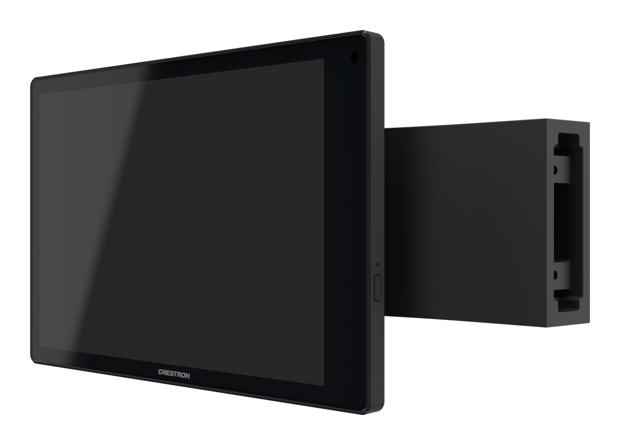 Crestron TSW-880-1080-MUMK-B – Mullion Mount Kit for TSW-880 and TSW-1080 Series, Black Crestron