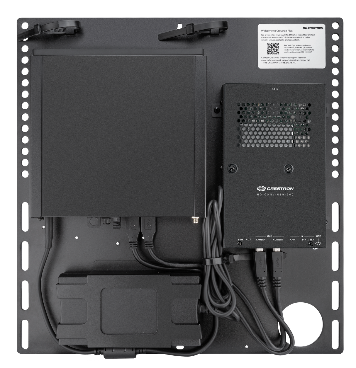 Crestron Flex Advanced Room Upgrade Pro Solution with Zoom Rooms | UC-BRKT-260-PRO-Z-ASSY Crestron