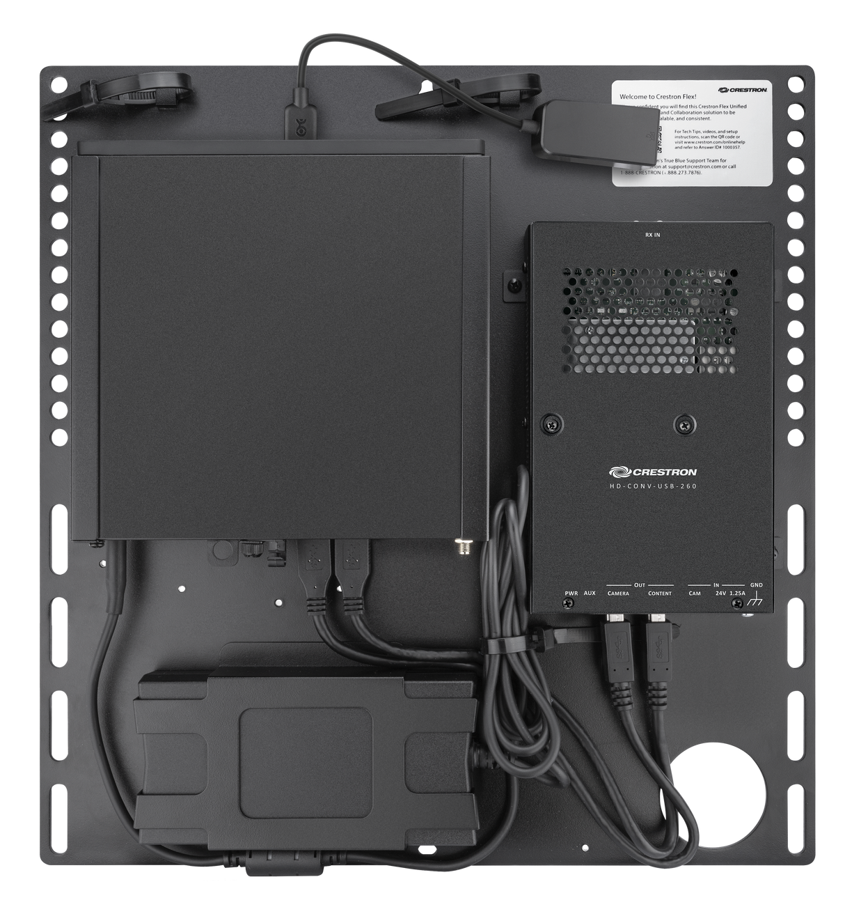 Crestron Flex Advanced Room Upgrade with Teams Rooms and BYOD, Government Version | UC-ENGINE-BRKTX-T-UPGRD-GV Crestron