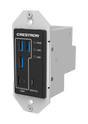 Crestron USB-EXT-3S-REMOTE-1G – USB 3.2 Extender Wall Plate, Remote USB Extenders Crestron