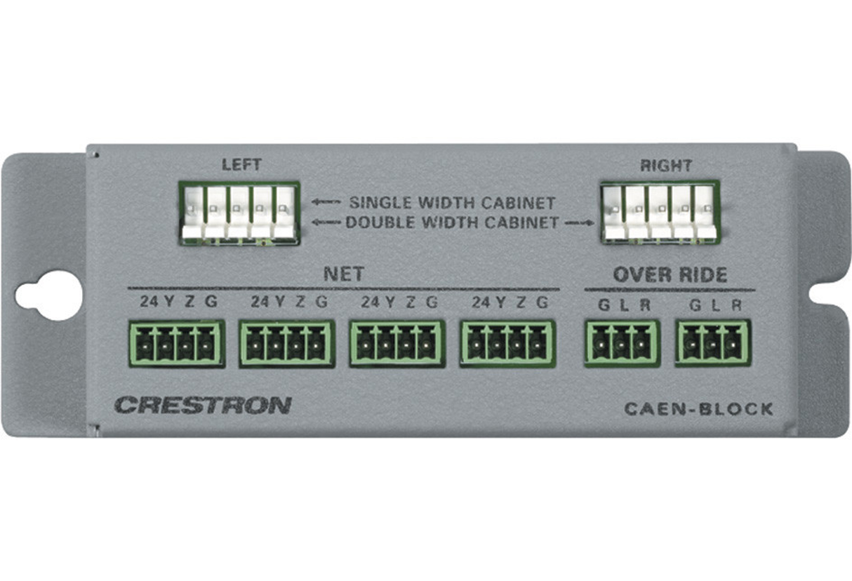 Crestron CAEN-BLOCK – Cresnet Network Termination Block for CAEN Enclosures Crestron