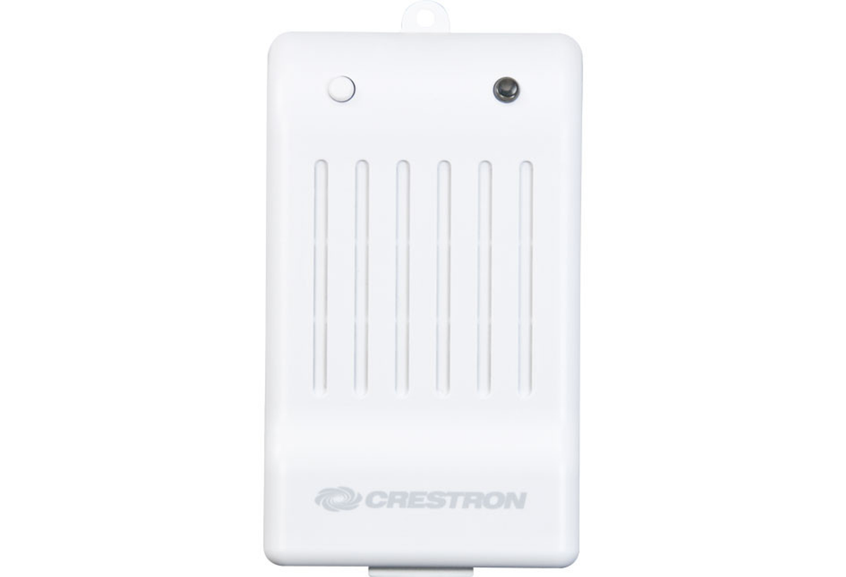 Crestron CLW-LSWEX-2GD-W-T – Dual-Channel Wireless Lamp Switch, Ground Pin Down, White Textured Lighting Controls Crestron