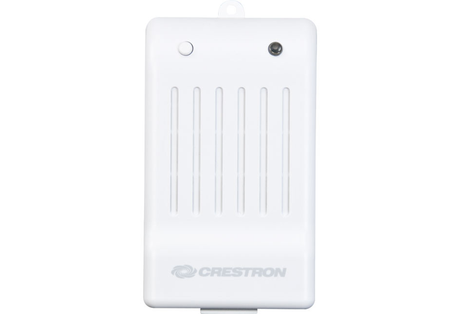 Crestron CLW-LSWEX-2GD-W-T – Dual-Channel Wireless Lamp Switch, Ground Pin Down, White Textured Lighting Controls Crestron