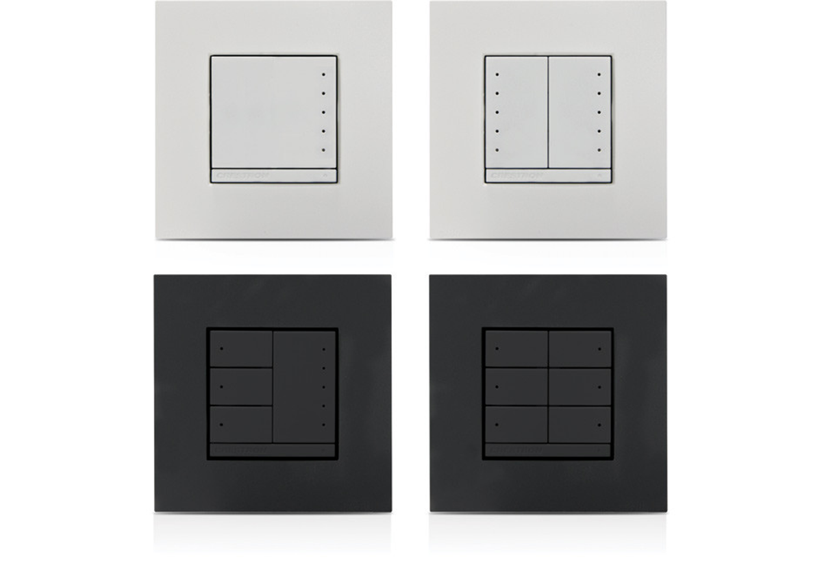 Crestron CLWI-KPLCN-ANTH – In-Wall Keypad, Cresnet, Anthracite Crestron