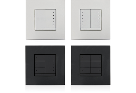 Crestron CLWI-KPLCN-ANTH – In-Wall Keypad, Cresnet, Anthracite Lighting Controls Crestron