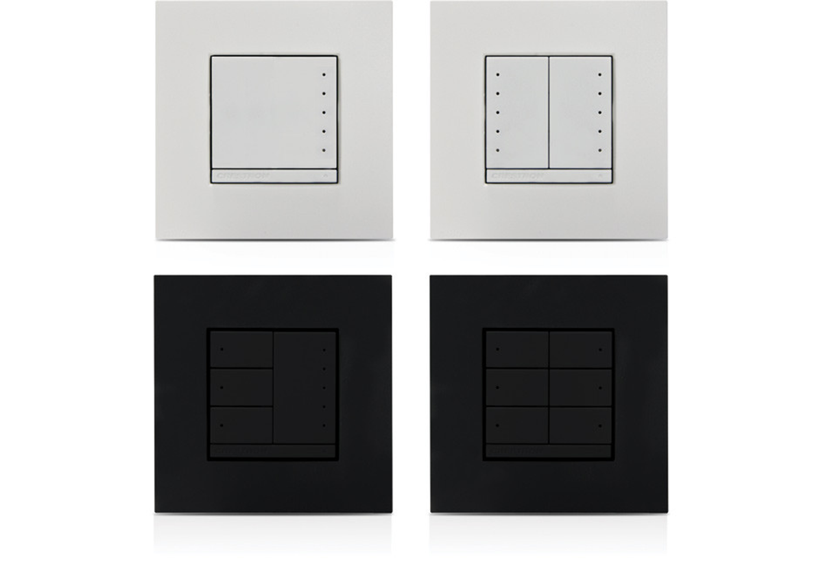 Crestron CLWI-SWEX – In-Wall Switch, 230VAC, White Lighting Controls Crestron