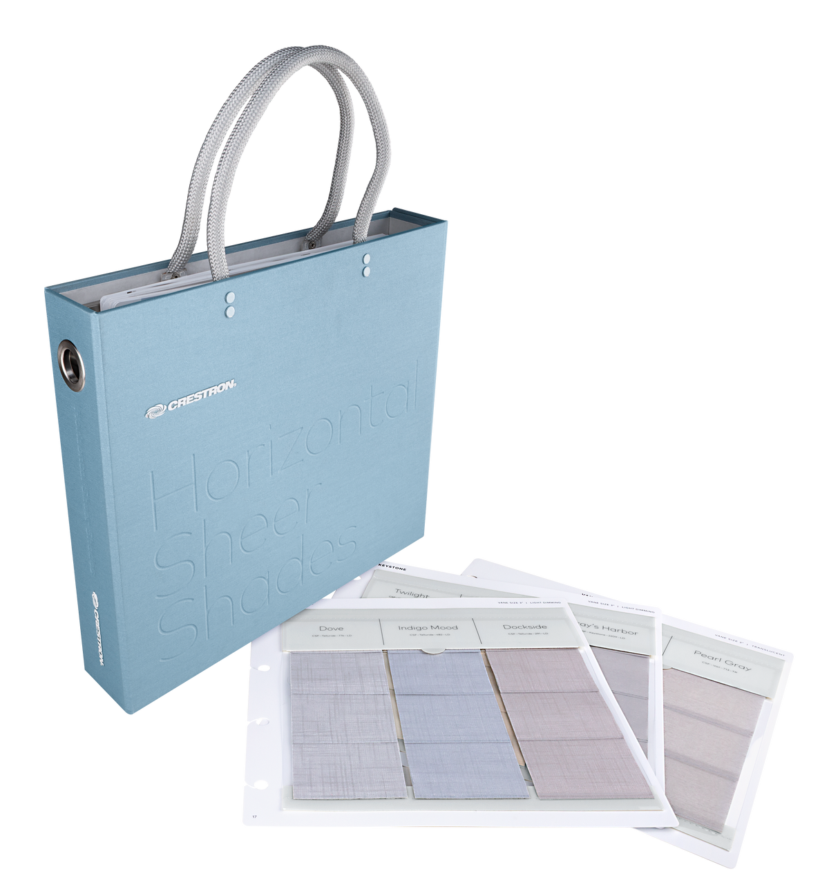 Crestron CSF-FABRIC-COLLECTION-HSHEER-2 – Horizontal Sheer Shades Sample Book Accessories Crestron