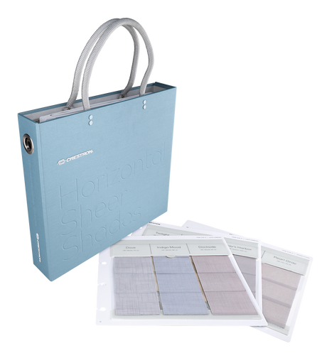 Crestron CSF-FABRIC-COLLECTION-HSHEER-2 – Horizontal Sheer Shades Sample Book Accessories Crestron