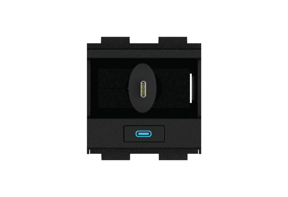 Crestron FT2A-CBLR-GR-4K-USBC-HD – Gravity Cable Retractor for FT2, USB-C to HDMI, 18 Gbps Cable Management Crestron