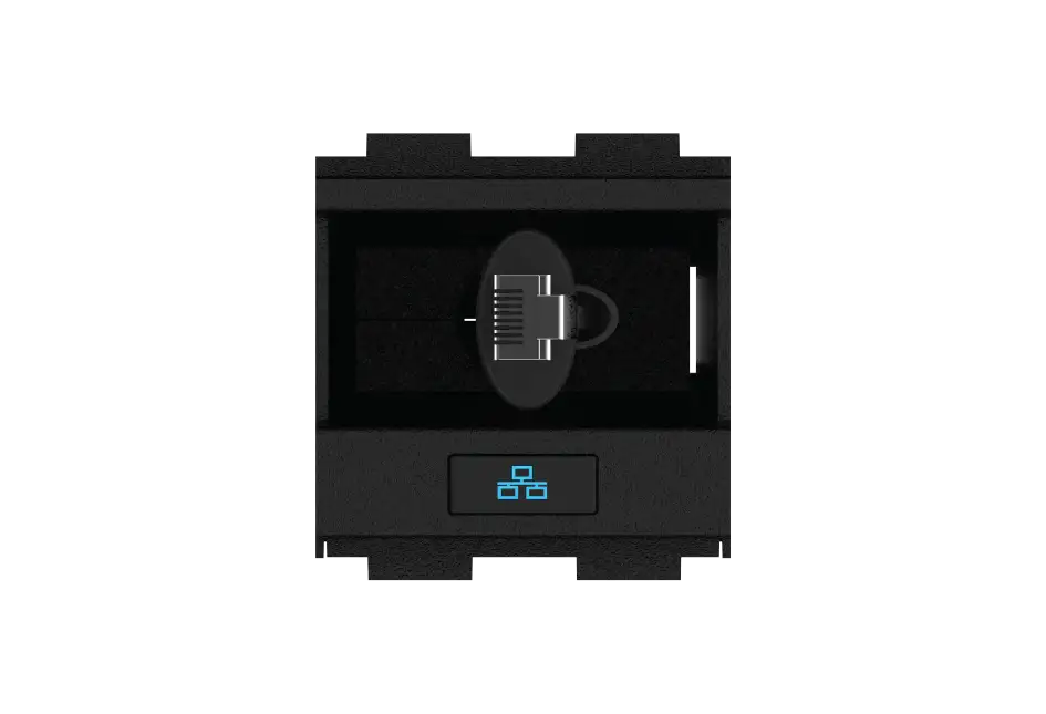 Crestron FT2A-CBLR-GR-CAT6  Gravity Cable Retractor for FT2 Series, RJ-45 to RJ-45, CAT6