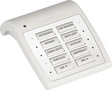 Crestron HTT-B10EX-W-T – Wireless Tabletop 10-Button Keypad, White Textured Crestron