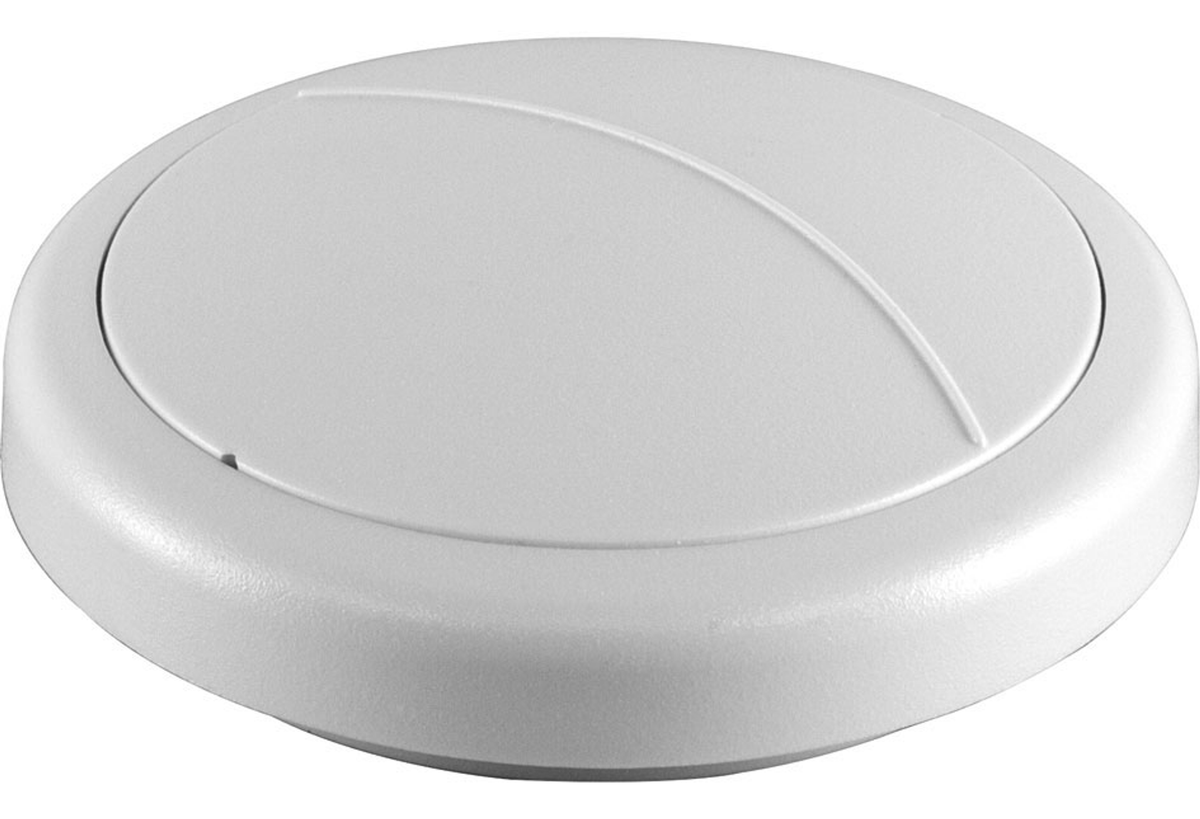Crestron HTT-B2EX-BATT-W-T – Battery-Powered 2-Button infiNET EX Keypad, White Textured, Engraved Lighting Controls Crestron