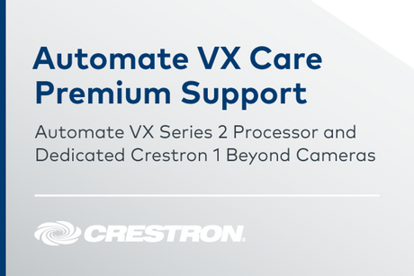 Crestron IV-VXCARE – Automate VX Care Premium Support Subscription Video Conferencing Accessories Crestron