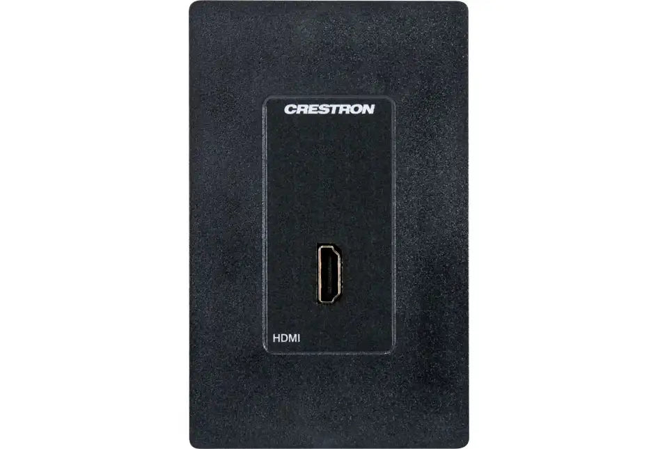 Crestron MP-WP152-B  Media Presentation Wall Plate - HDMI®, Black