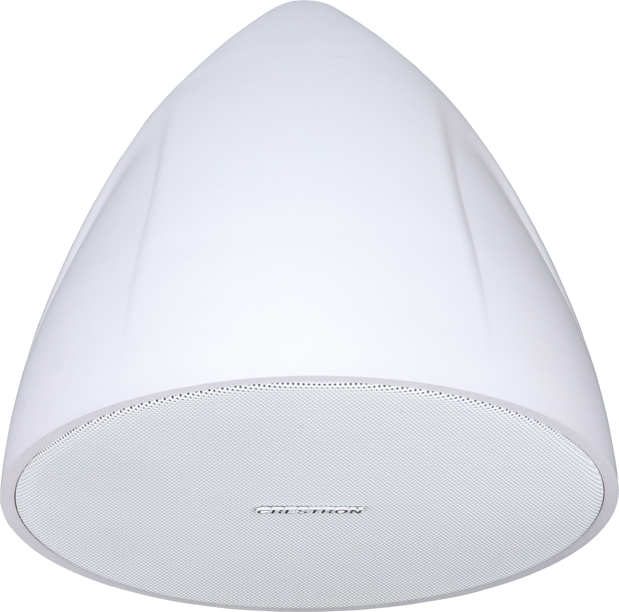 Crestron SAROS PD4T-W-T-EACH  Saros® 4” 2-Way Pendant Speaker, White Textured, Single