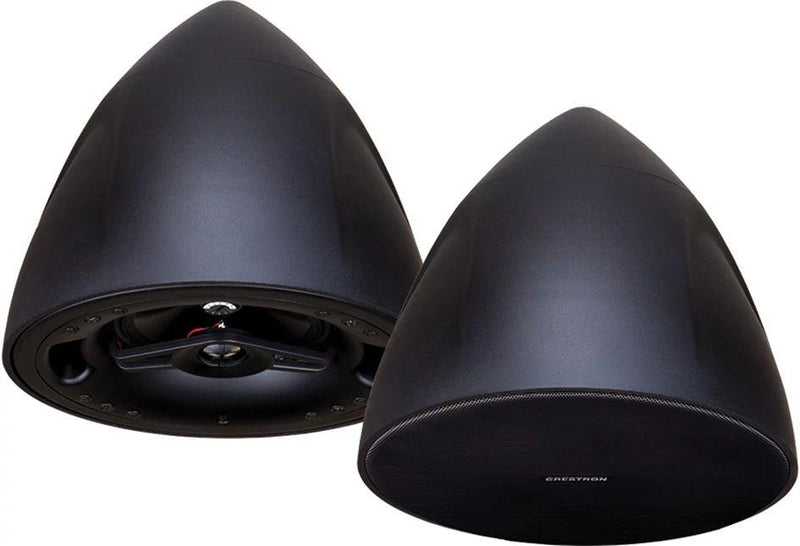 Crestron SAROS PD6T-B-T-EACH Saros® 6.5” 2-Way Pendant Speaker, Black Textured, Single